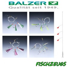 Balzer Makrelen Paternoster Salzwasser Hochsee Meeresangeln Vorfach 3-4 Haken