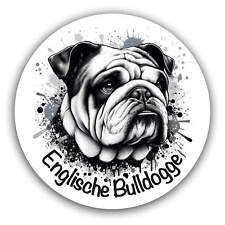 Englische Bulldogge Aufkleber