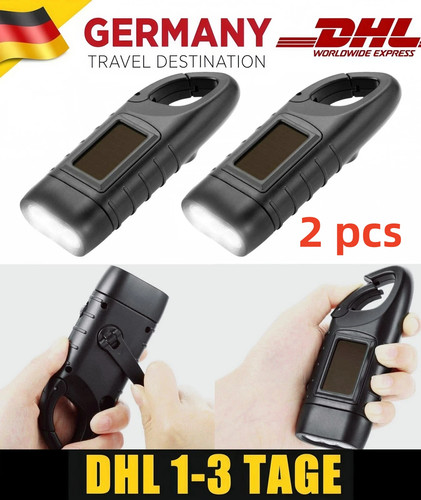 Tragbare led taschenlampe - 2x,