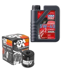 K&N Ölfilter Set LM 5W-40