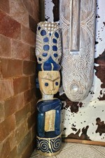 Statue-Skulptur Maya-Inka Azteken Garten-Haus Dekoration Höhe 1,00 Meter