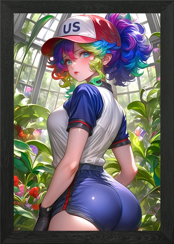 Anime girl sportswear - anime,