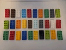 30 x  Lego Duplo Flache Steine