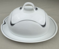 ✅ Kaiser Porzellan Domino Uppsala Butterdose 2-teilig, Butterglocke NEUWERTIG