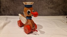 Antik: Vintage Spielzeug, Ente z. Ziehen, Nachziehente, Nachziehtier