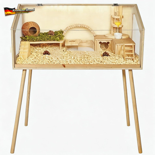 Großer nagerkäfig aus - aus, holz