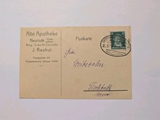 Bahnpost Deutsches Reich Karte