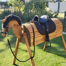 Holzpferd Voltigierpferd