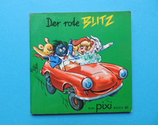 Pixi Buch alt - Nr. 80 Der rote Blitz -  4. Aufl. 1970