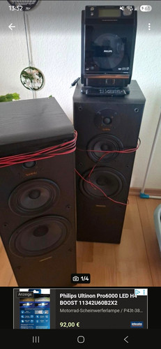 Hifi stereoanlage philips mcm - hifi,