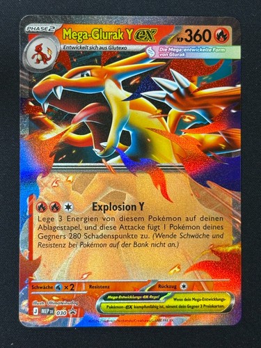 Pokemon karte mega glurak ex - y,