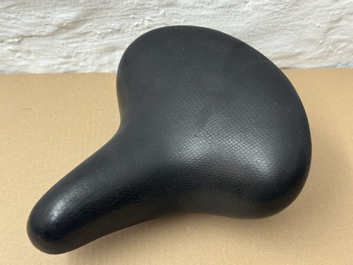 Fahrradsattel gefedert schwarz