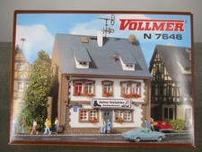 Vollmer Spur N 7646 Bausatz Schuhmacherei ungebaut in OVP