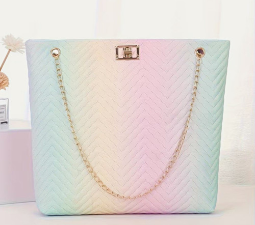 Damen schultertasche chevron - schultertasche,