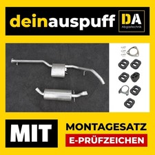 Auspuffanlage für Opel Calibra A 2.0 Auspuff A104