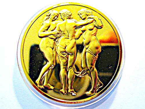 Medaille the art treasures - , "the