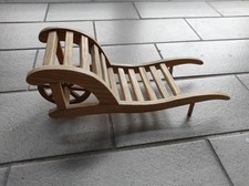 Holzschubkarre Deko 25 cm lang