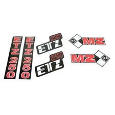 Satz Aufkleber pas. f. MZ