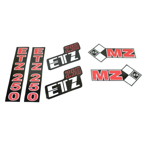 Satz aufkleber pas - f., mz