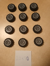 Lego Technic 12 x Reifen 20x30  Felge / Technik Sammlung Konvolut