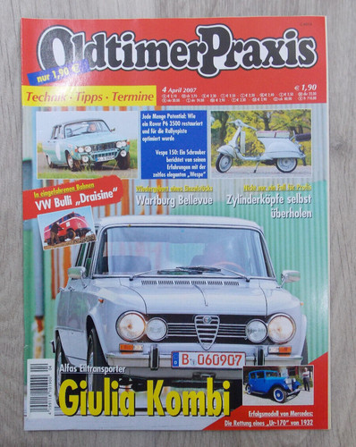 Oldtimer praxis april 2007 - praxis,