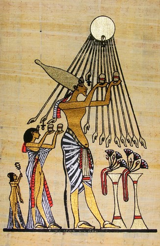 ägypten papyrus bild 16 - papyrus-bild, x