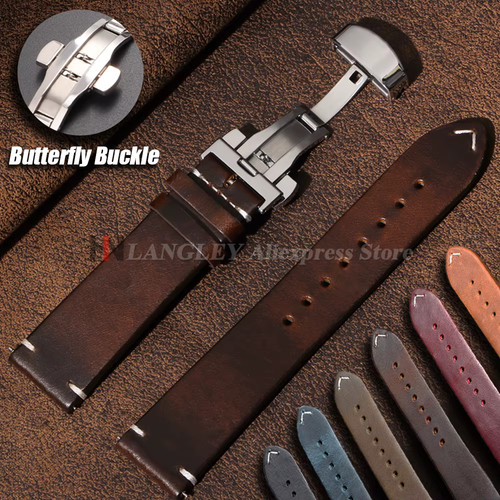 Uhrenarmband leder mm - leder,