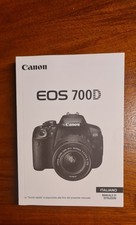Canon EOS 700D Bedienungsanleitung Italienisch, italiano, manuale di istruzioni