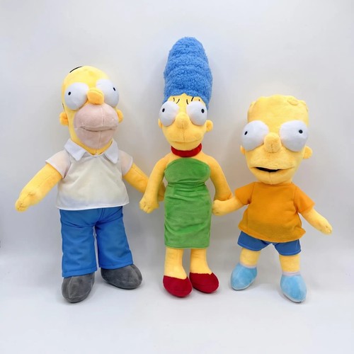 Simpsons familie plüschfigur - simpsons,