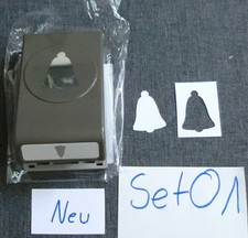 SET-01 1)Hobbyauflösung Bastelpaket 1x stampin up Stanzer Glocke