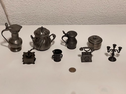 Zinn figuren miniatur sammlung - zinn,