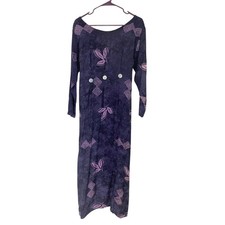 Vtg Thin Air Maxi Dress S