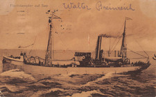 Fischdampfer KÖLN auf See