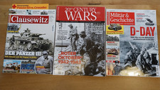 3 x Zeitschrift Militär&Geschichte, Clausewitz, 20th Century Wars