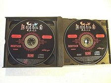 Rare PC CD ROM Diablo II - 3 CD DISC VERSION - CD KEY