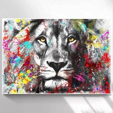 Leinwand Bild Löwe Tiere