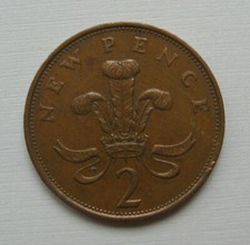 2 New Pence 1975