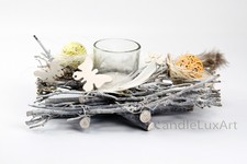 Gesteck Reisig Eier ca. 20cm