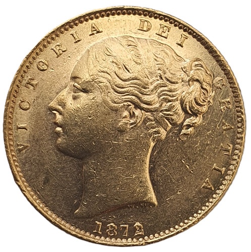 1872 queen victoria schild - 1872-m,