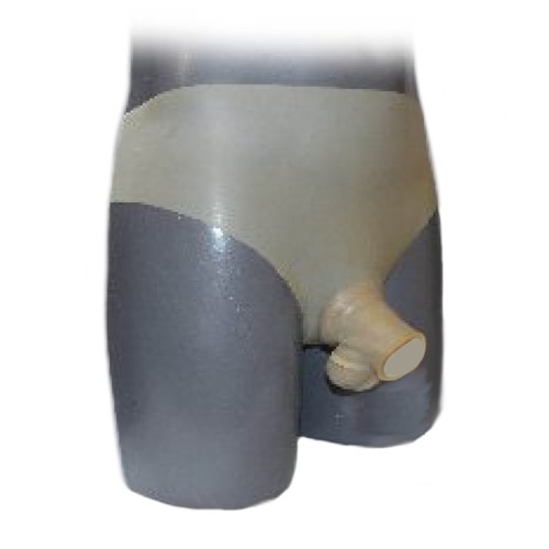 Latex hose mit frontöffnung - mit,