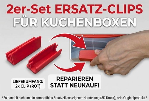 Ersatz verschluss clip - ersatz,