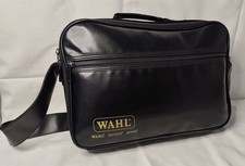 ? WAHL I Barber & Friseur Werkzeugtasche I Kosmetiktasche I Echtleder I Retro