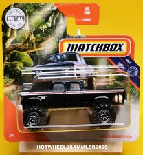 MATCHBOX "1698 DODGE D200" FARBE SCHWARZ OVP UNGEÖFFNET ANSEHEN!