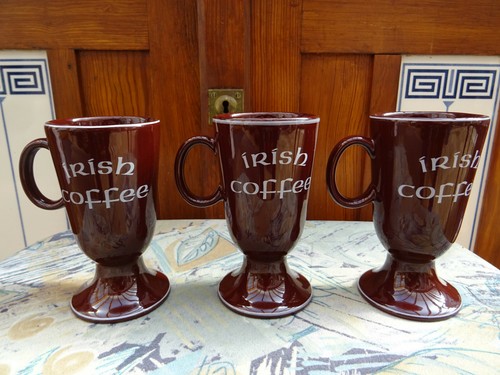 Braune irish coffee becher - coffee,
