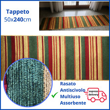 Bad Küchenteppich Gummi rutschfest gummiert waschbar Läufer rasiert