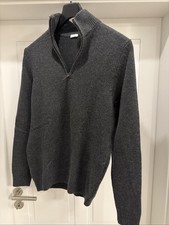 Von Braun Kaschmir 100 % Pullover Herren XL Anthrazit