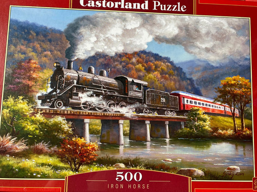 Castorland puzzle iron - castorland, horse