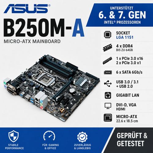 Asus prime b250m - asus, b250m-a