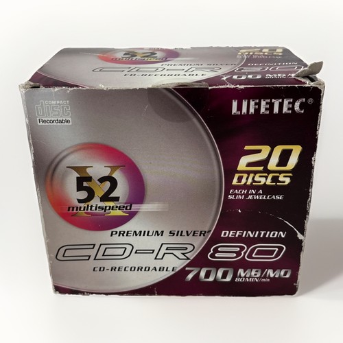 Lifetec 700mb 80min 52x - lifetec, cd-