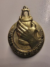 DDR Abzeichen Tag des deutschen Bergmanns 1957 Bergbau Mine Pin Badge A205